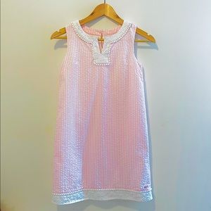 Vineyard Vines Pine Seersucker Girls size 10 sundress